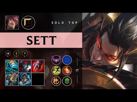 Sett Top vs Cho'Gath - EUW Master Patch 25.24