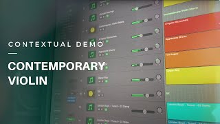 Video thumbnail for Contextual Demo - Contemporary Soloist: Violin by Sonixinema