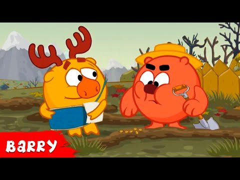KikoRiki 2D | Best episodes with Barry | Cartoon for Kids