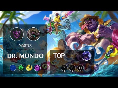 Dr. Mundo Top vs Ryze - EUW Master Patch 9.20