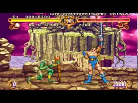 golden axe the duel saturn review