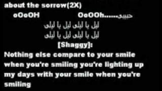 Tamer Hosny FT Shaggy-Smile lyrics.wmv - YouTube.flv