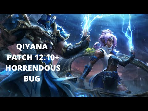 (Patch 12.10+) Qiyana Q and Passive Bug