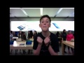 APPLE STORE DANCE TO THE DARK SIDE!! (My ...