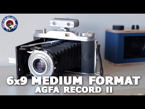 Shooting massive 6x9 Negatives! Agfa Record II Camera