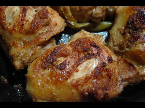 دجاج مشوي في الفرن على الطريقة التركية