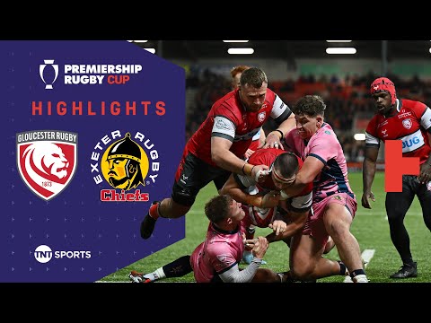 Domination At Kingsholm Stadium 😮‍💨 | Gloucester vs Exeter Chiefs | Premiership Rugby Cup Highlights
