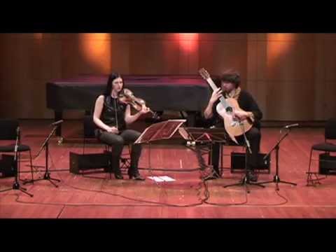 « STABLE/MOUVANTS pour violon et guitare » by Eric Pénicaud