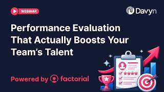 Performance Evaluations Made Simple | Live Demo with Factorial