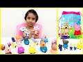 Peppa Pig Friends Unboxing 25 Piece Peppa Pig Friends Miniature Kit Wow Home Arts