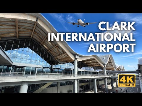 Discover CLARK INTERNATIONAL AIRPORT: A World-Class Marvel in the Philippines | 4K | Pampanga