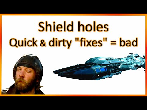 3.11 Shield holes quick and dirty fixes are bad
