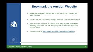 State Tax Credit Subsidy Program Auction Informational Webinar