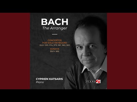 Keyboard Concerto in B-Flat Major, BWV 982: I. (After Prinz von Sachsen's Op. 1 No. 1)