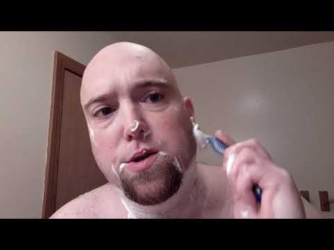 friday shave day. Barbasol shaving cream and 1970s aqua velva after shave