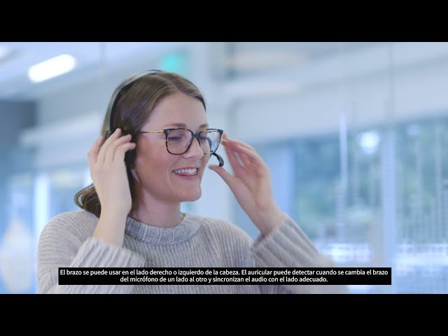 Cuffie Poly Voyager Focus 2 UC USB-A/Bluetooth nere video