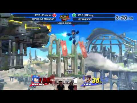 JRWI! 6 Smash 4 Singles  - PES | Peabnut vs PES | RFang