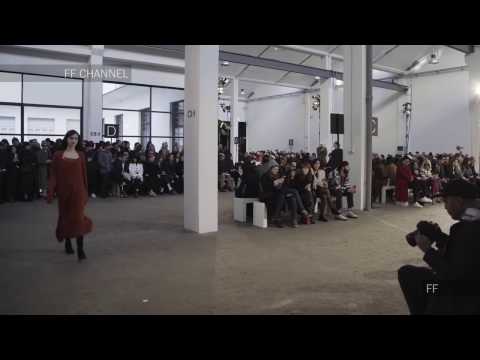 Bogdana Nevodnik #2amodels for Damir Doma FW17, Milan