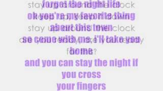 The Summer Set - Cross Your Fingers +Lyrics