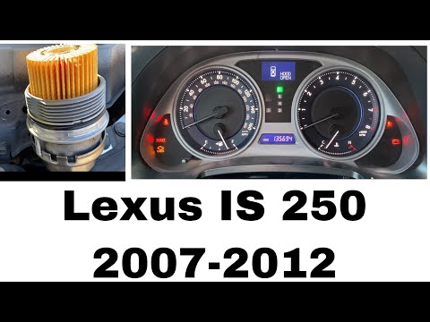 COMO BORRAR LUZ DE MANTENIMIENTO LEXUS IS 250 2007