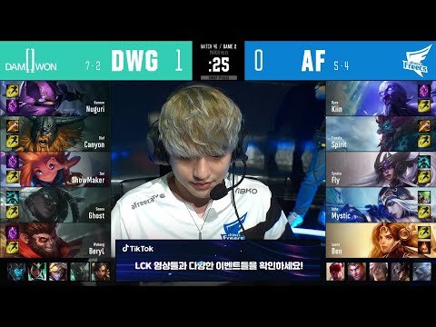 AF vs DWG | W5D3 | Match 46 Game 2 | LCK Summer Split 2020 – S10 | Afreeca Freecs vs DAMWON Gaming