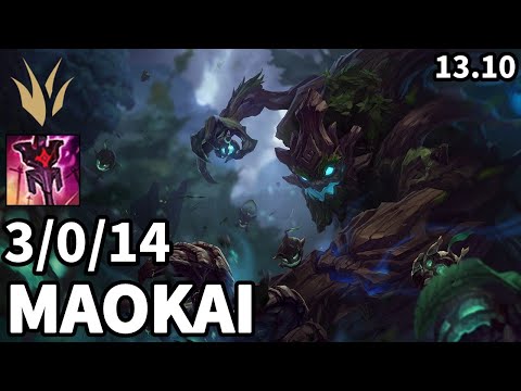 Maokai Jungle vs Kayn - EUW Master | Patch 13.10