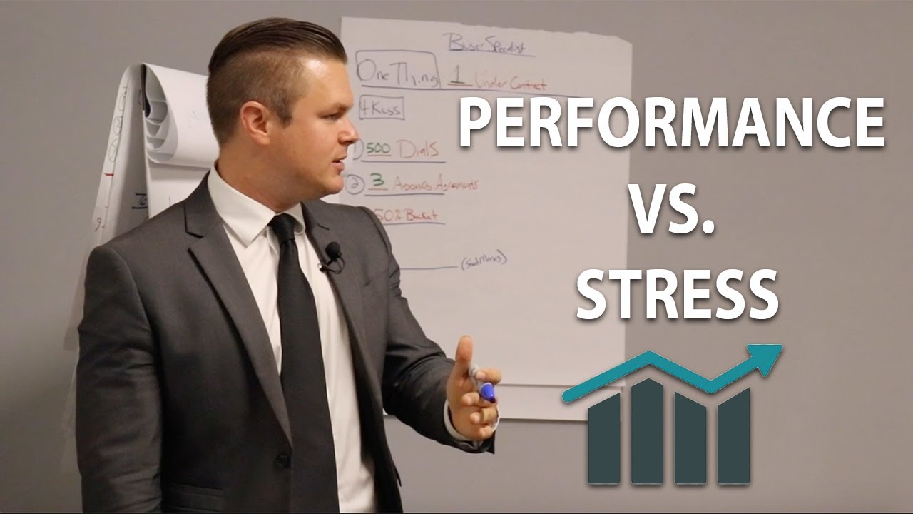 Performance Vs. Stress - High Level Training