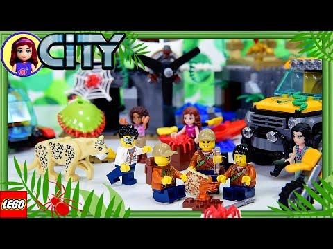 LEGO City Jungle Exploration Site Build the Vehicles Review Silly Play - Kids Toys
