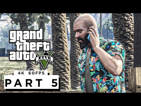 GRAND THEFT AUTO 5 PS5 ENHANCED Walkthrough Gameplay Part 5 - (4K 60FPS) - No Commentary