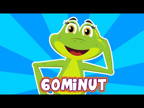 MIX - ŻABKA KUM KUM - 60 MINUT PIOSENEK DLA DZIECI - ŚPIEWAJĄCE BRZDĄCE 😍😍😍