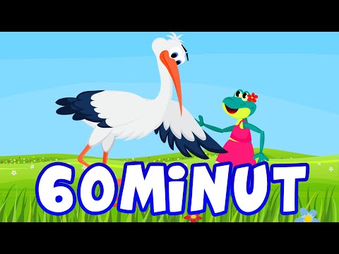 MIX - ŻABIE KROKI - ŚPIEWAJĄCE BRZDĄCE | GODZINA PIOSENEK DLA DZIECI 😀😍😀