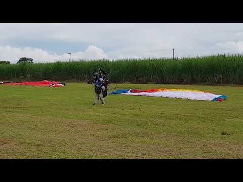 Decolagem e Pouso Voo 264 de Paramotor IKE Costa - 11/02/23