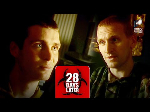 Jim Learns that The Soldiers Lure Female Survivors into Sexual Slavery | 28 Days Later