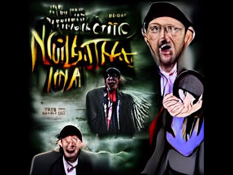 Spooky AI generated images of the Nostalgia Critic