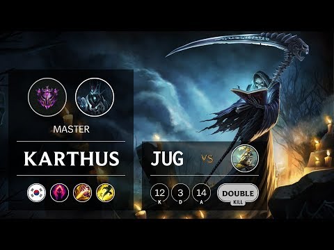 Karthus Jungle vs Master Yi - KR Master Patch 9.11