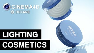 3D Product Lighting Nivea in Cinema 4D & Octane Render