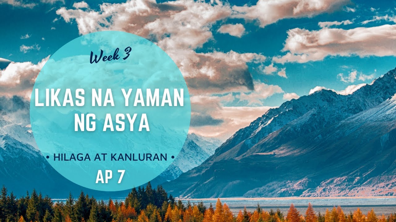 Likas na Yaman ng Hilaga at Kanlurang Asya || GRADE 7 AP || easykwela