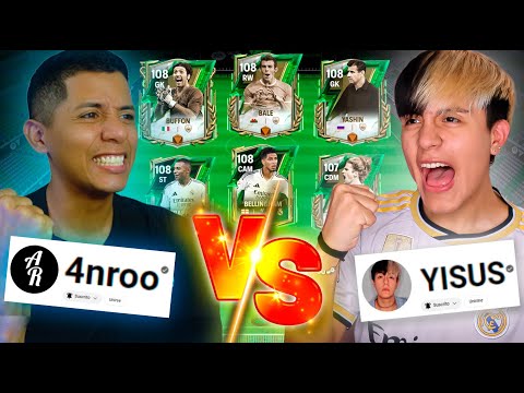 4nroo vs. YISUS on FC MOBILE. Who's the best? 😱 *Definitive Match*