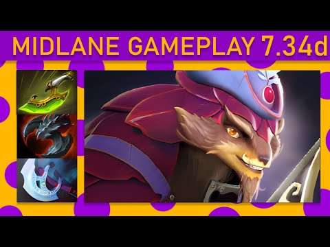 ⭐SLATEM$ Pangolier 15+ Kills! Mid Gameplay - Dota 2 Top MMR