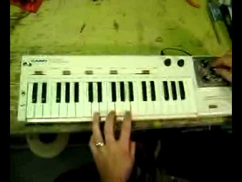 Casio MT-30 circuit bent exfade