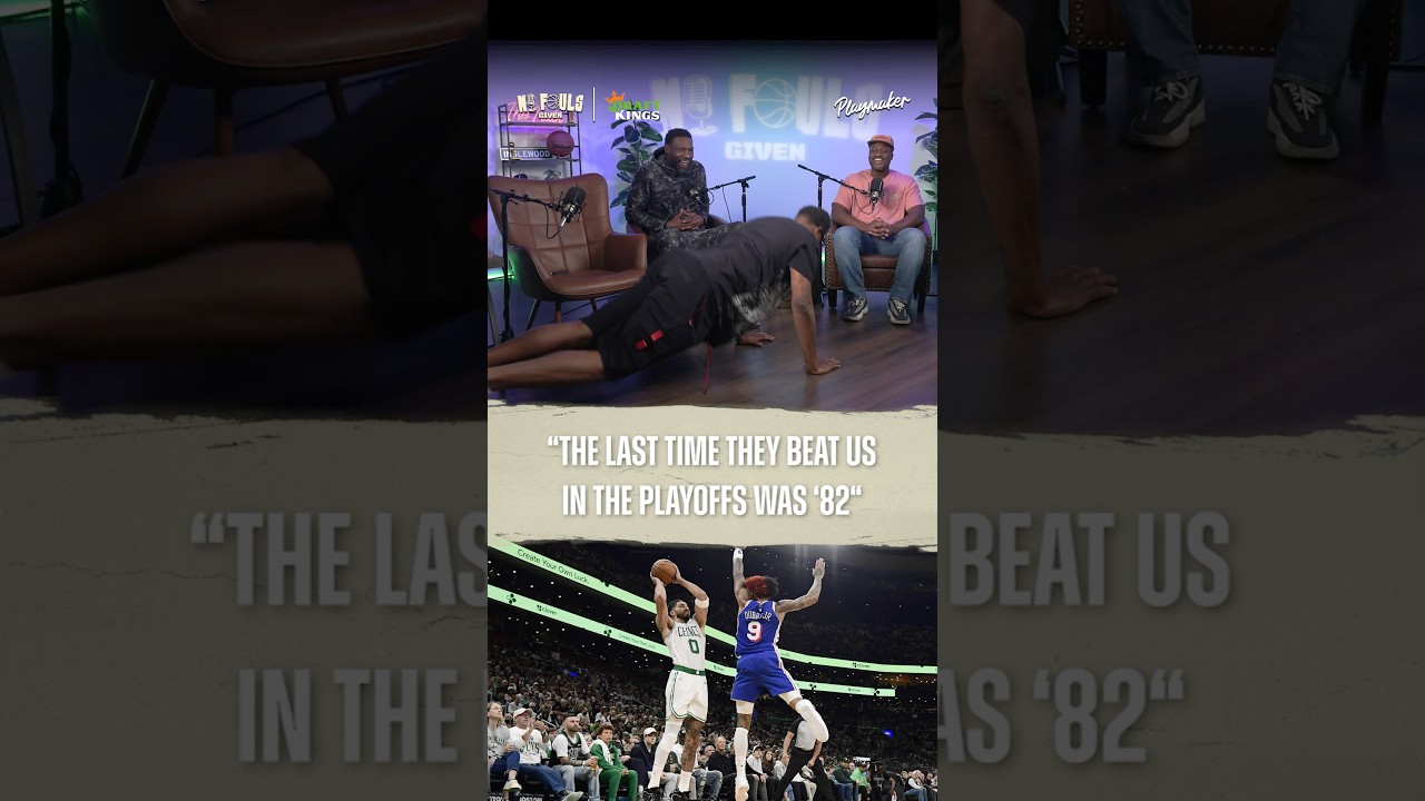 Paul Pierce is feeling good about the Celtics’ matchup against Philly 💀☘️