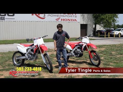 Honda CRF250R 2017 vs 2018