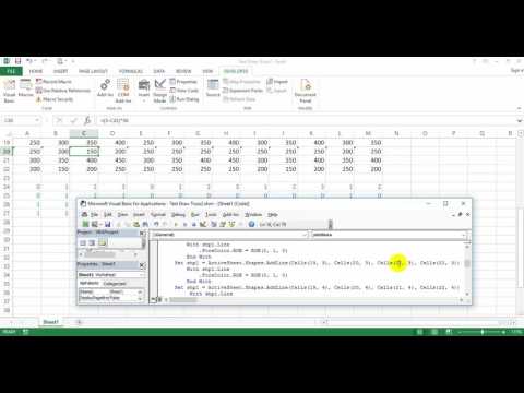 Draw Truss In Excel VBA