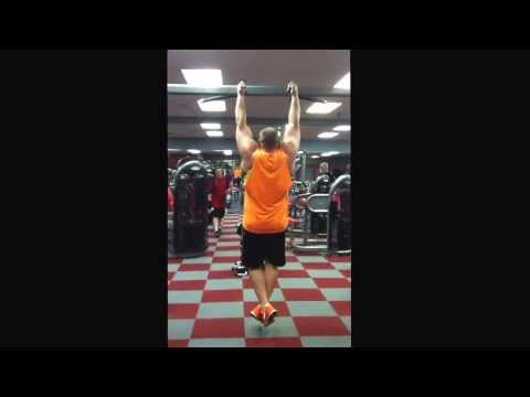 5 pull-ups at 300 lbs