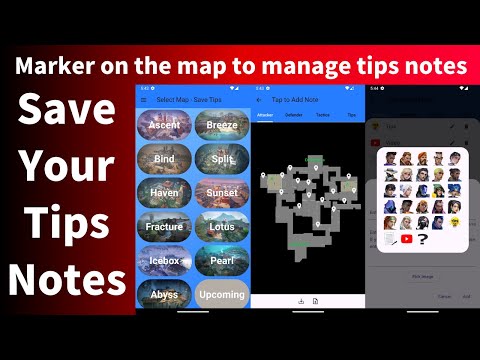 Valo Tips Manager -GameNoter-