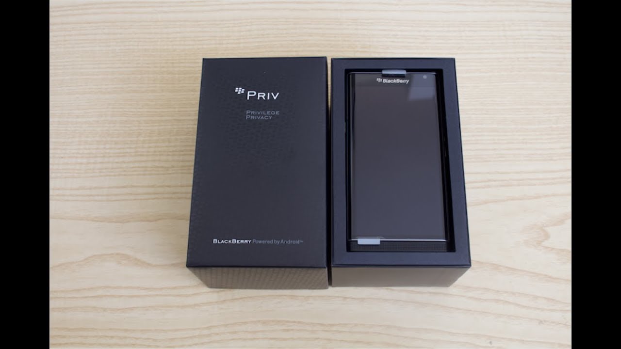 Blackberry Priv - Unboxing [HD]