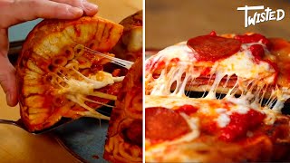 Supersize Slice: Unveiling the Ultimate Giant Pizza Creation! | Twisted