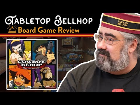 Cowboy Bebop Space Serenade Review, a highly thematic deck-builder from Japanime Games.