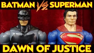 "BATMAN VS. SUPERMAN DAWN OF JUSTICE 30cm FIGUREN 2 er PACK"
