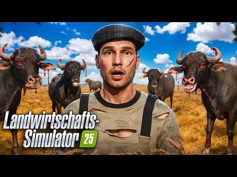 16 players vs 1000 buffalo in Farming Simulator 25!